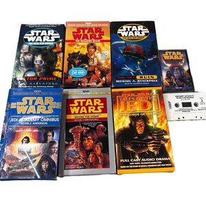Star Wars Audio Cassette Drama Library Vintage Tales Jedi Academy Vector Prime